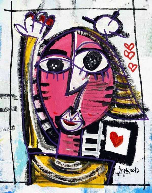 ritratto Annett_30x25