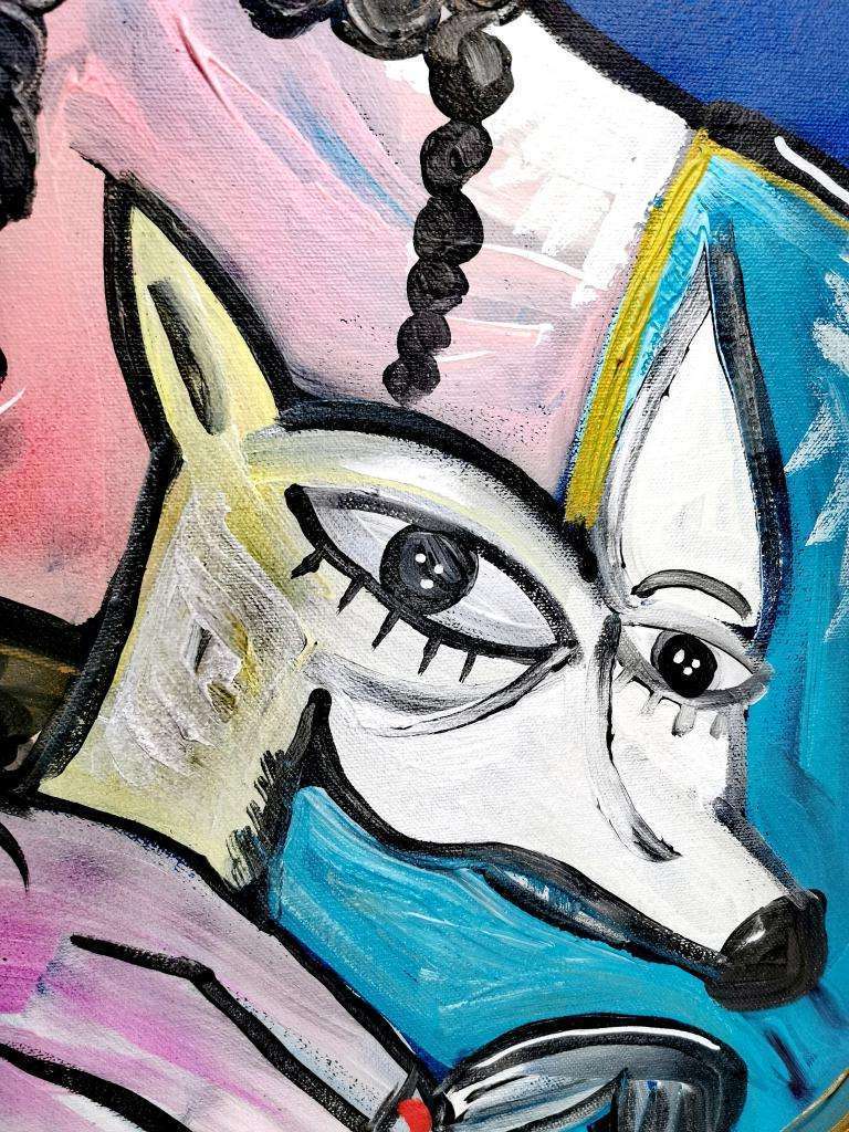 ritratto con cane