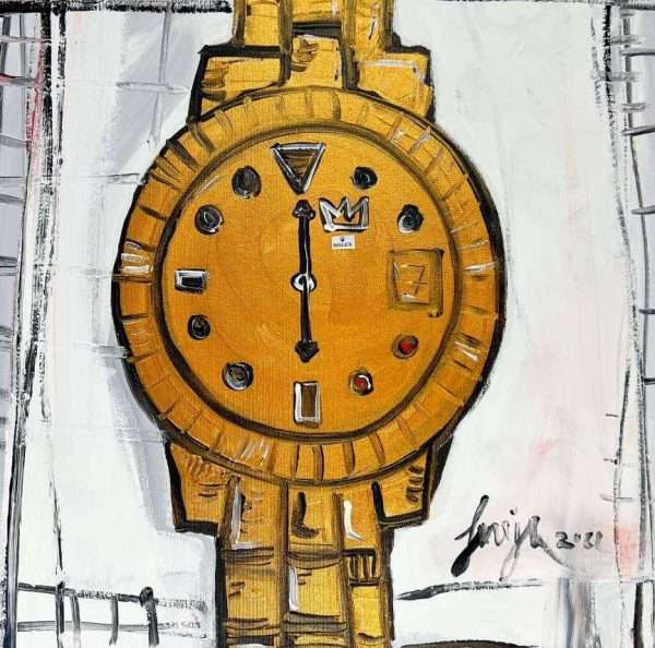 Rolex d'oro Special edition orologio svizzero di lusso dipinto a mano ideale come regalo di Natale
