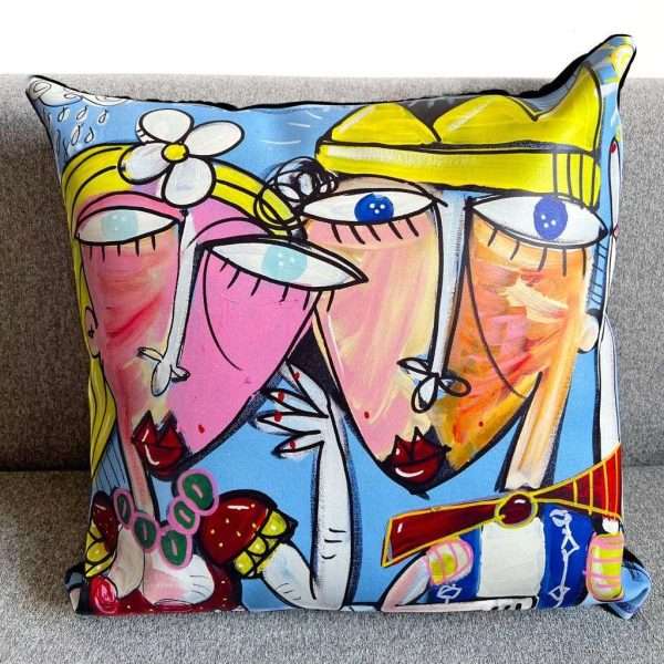 Innamorati napoletani cuscino regalo san Valentino
